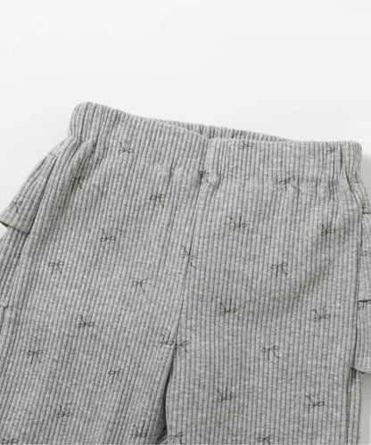 後背荷葉邊設計 7days Style pants 十分丈 打底褲