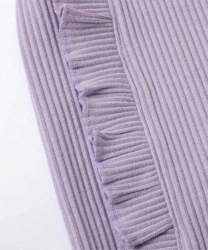 側邊荷葉邊 7days Style pants 全長打底褲