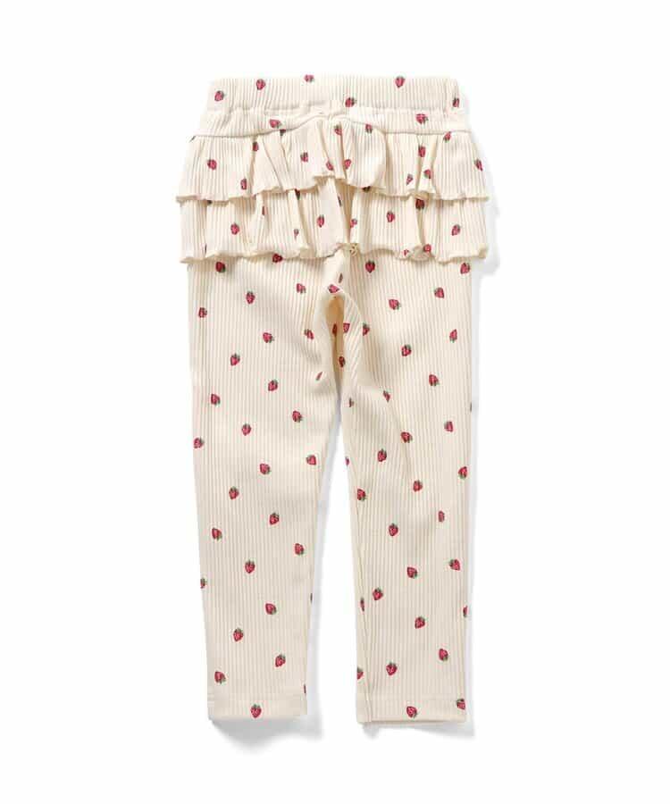 後背荷葉邊設計 7days Style pants 十分丈 打底褲