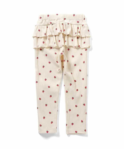 後背荷葉邊設計 7days Style pants 十分丈 打底褲