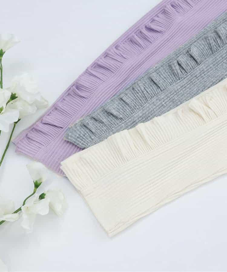 側邊荷葉邊 7days Style pants 全長打底褲