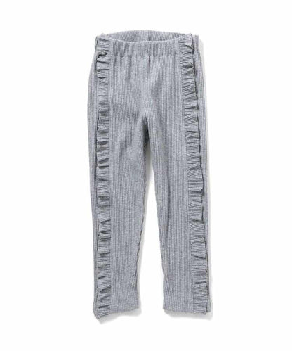 側邊荷葉邊 7days Style pants 全長打底褲