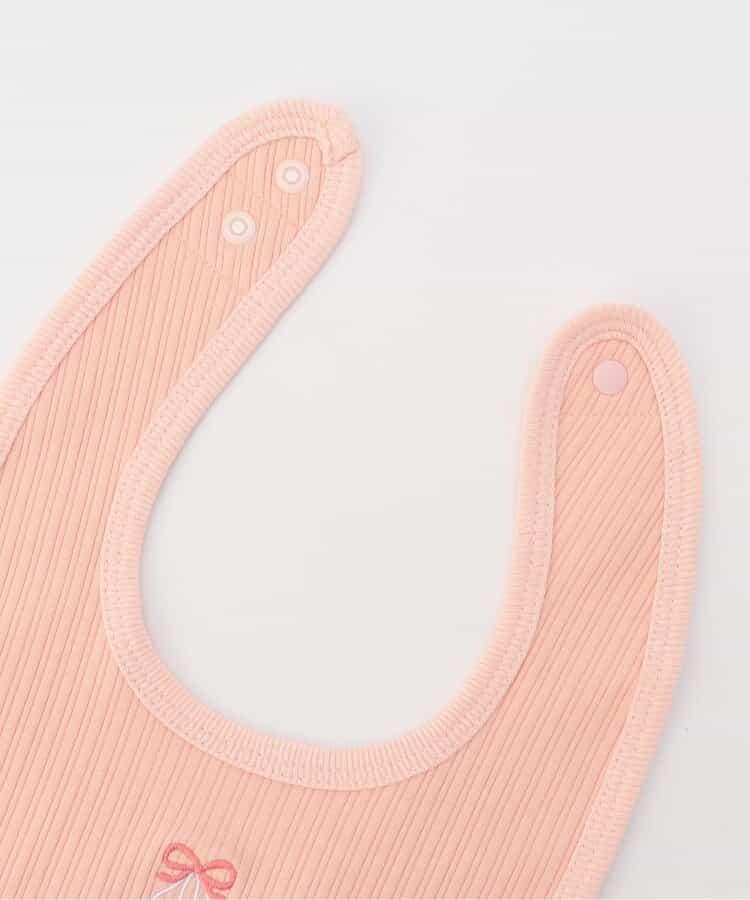 主題刺繡羅紋嬰兒圍兜