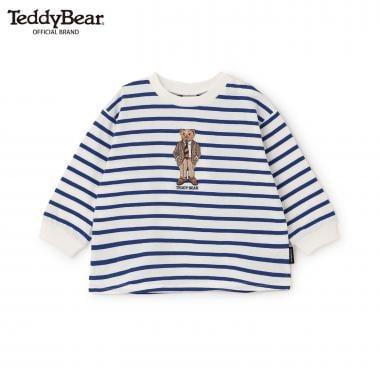TeddyBear 刺繡長袖T恤