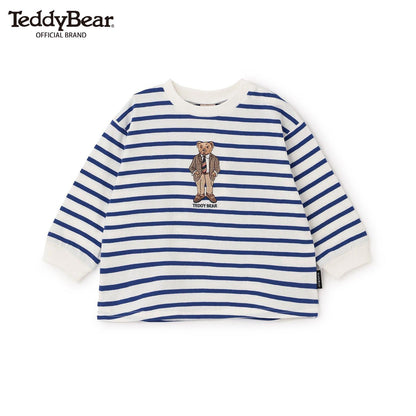 TeddyBear 刺繡長袖T恤
