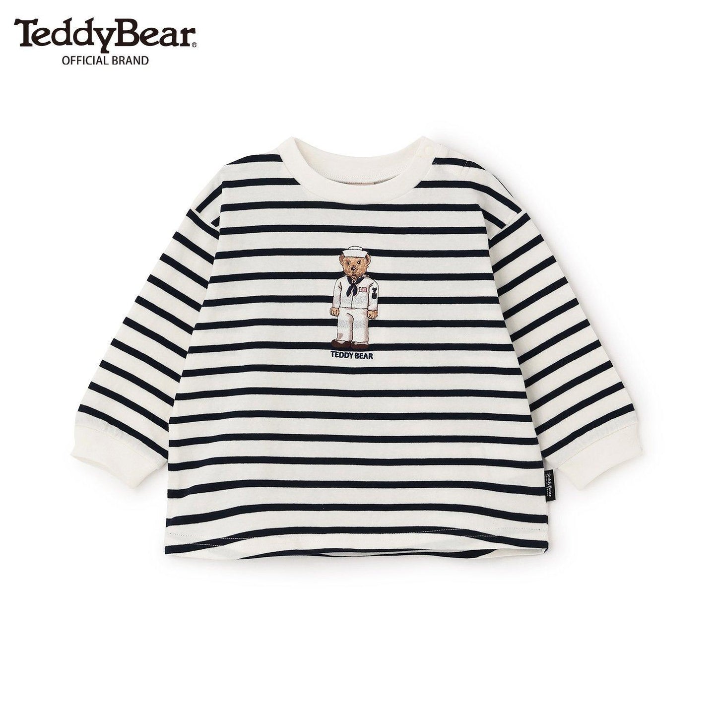 TeddyBear 刺繡長袖T恤