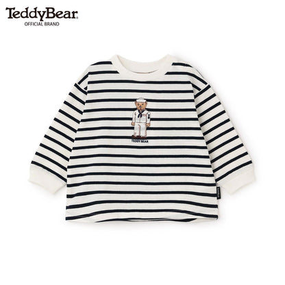 TeddyBear 刺繡長袖T恤