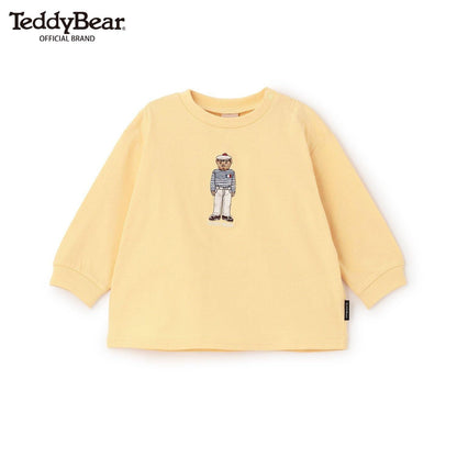 TeddyBear 刺繡長袖T恤