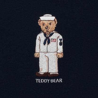 TeddyBear 刺繡長袖T恤
