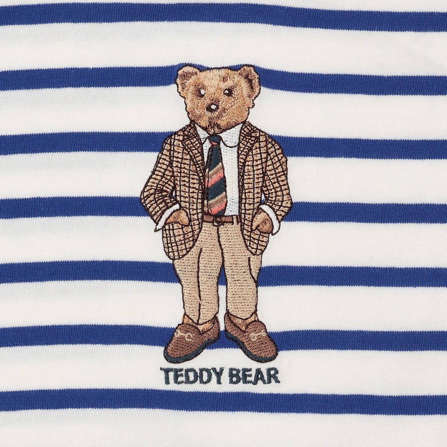 TeddyBear 刺繡長袖T恤