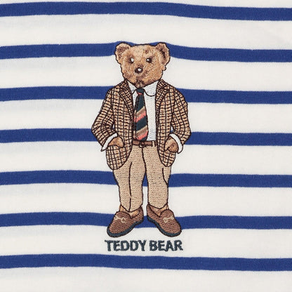 TeddyBear 刺繡長袖T恤