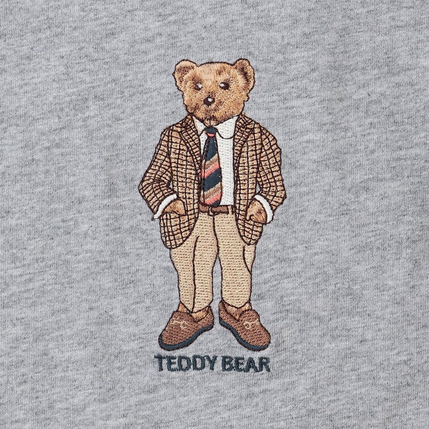 TeddyBear 刺繡長袖T恤