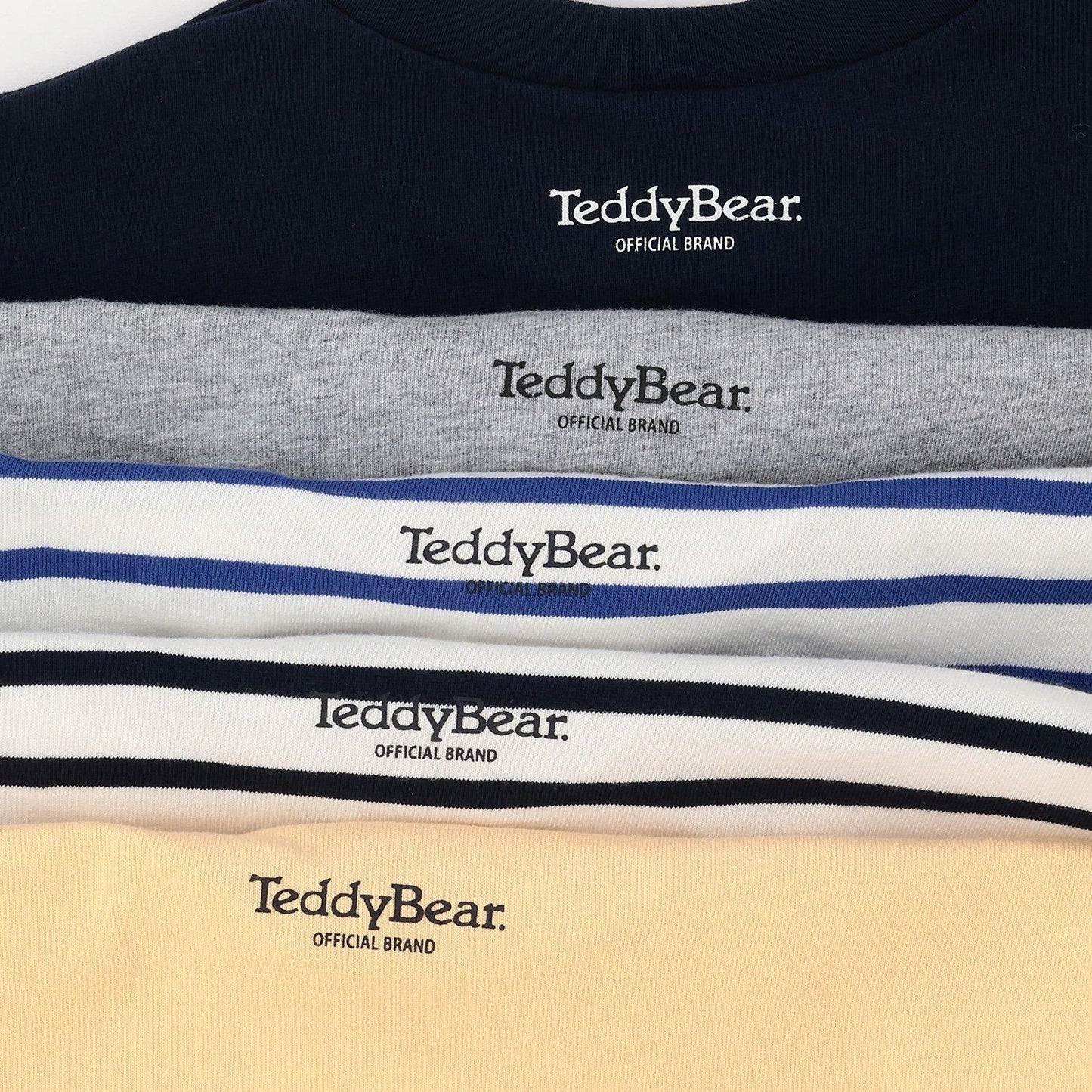 TeddyBear 刺繡長袖T恤