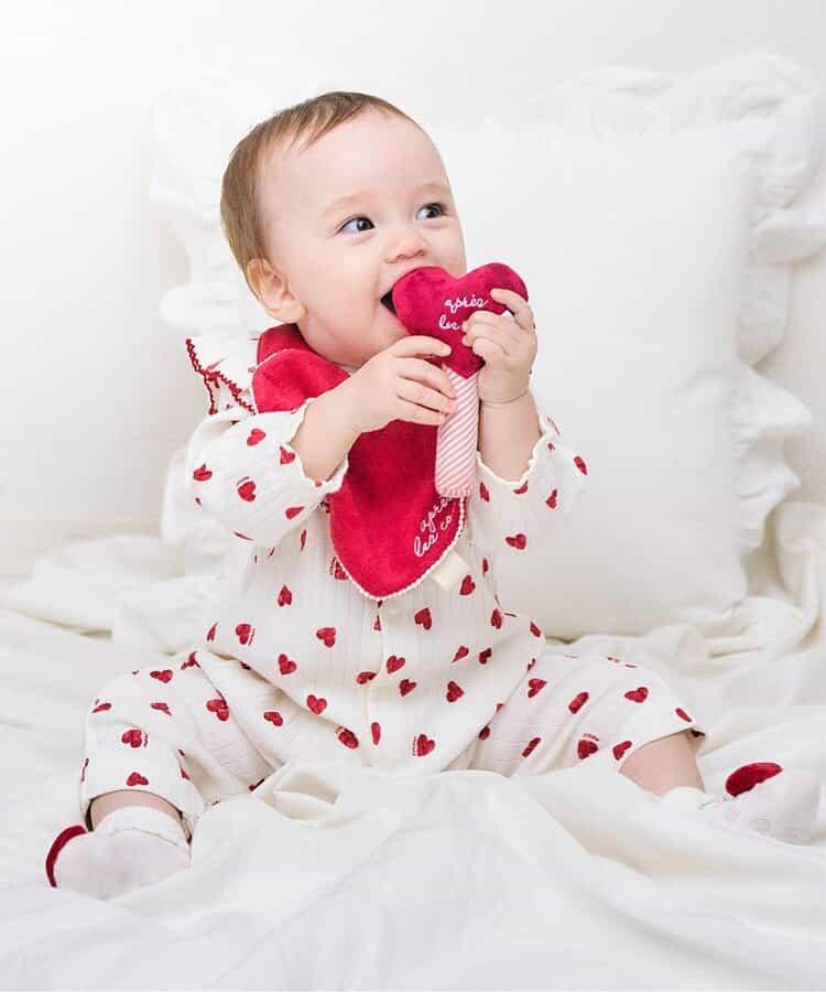 愛心與星星圖案搖鈴