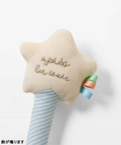 愛心與星星圖案搖鈴