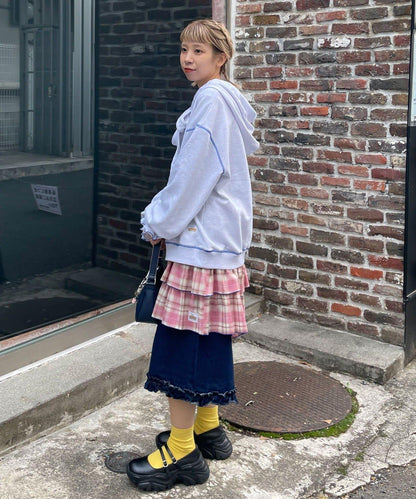 HELLO.SANFRANCISCO ハローサンフランシスコ 大蝴蝶結毛圈連帽衛衣