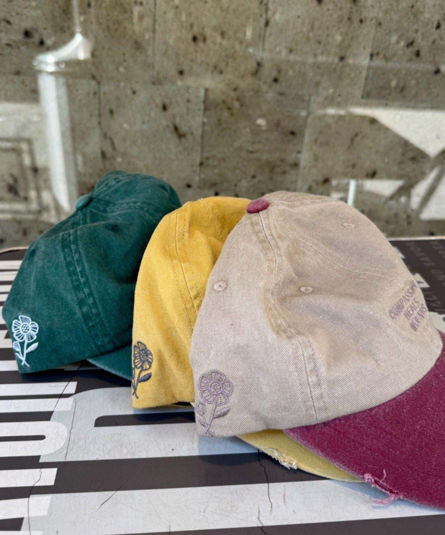 顏料染色刺繡棒球帽
