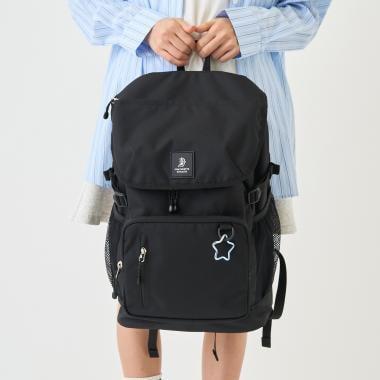 32L 輕量 防潑水 桶型 學校雙肩包