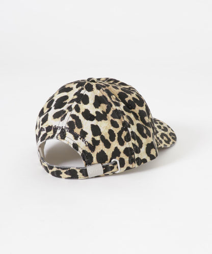 GANNI WASHED COTTON CANVAS CAP