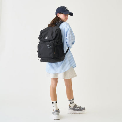 32L 輕量 防潑水 桶型 學校雙肩包