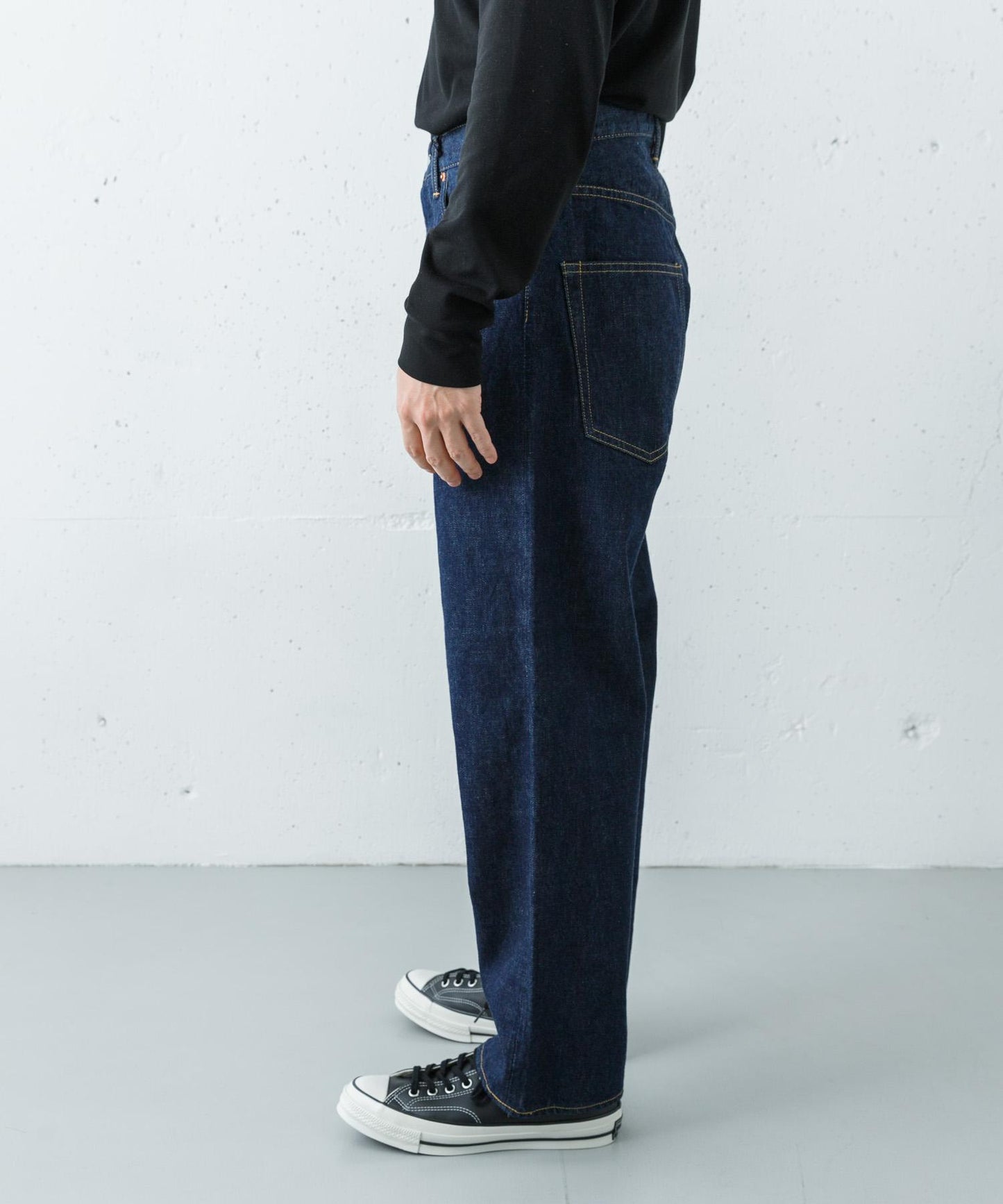 Scye DENIM BAGGY JEANS 牛仔褲