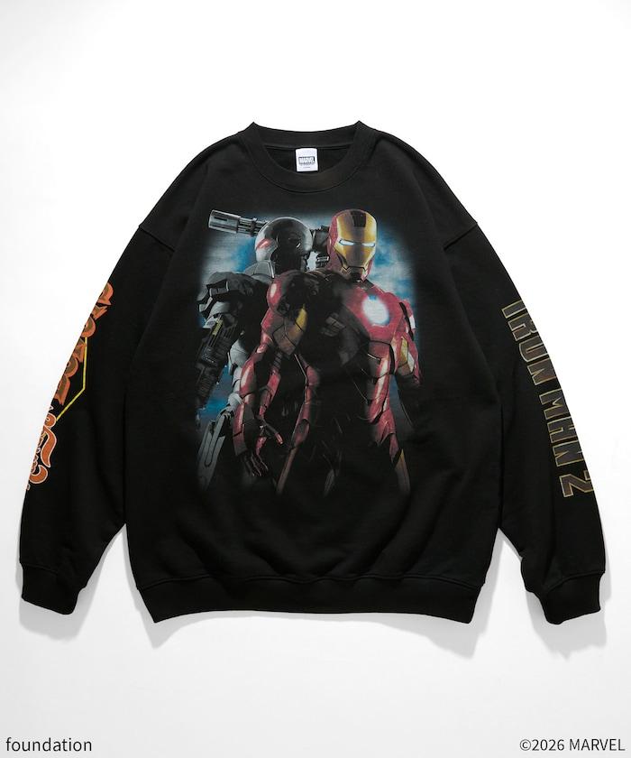 IRON MAN2 Randys Donuts 印花衛衣 黑色