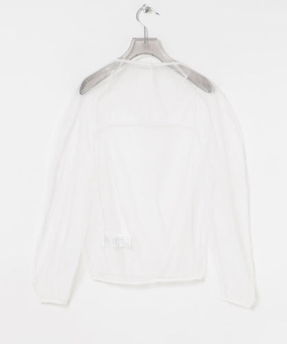 AMOMENTO SHEER LACE MOCK NECK TOP 上衣