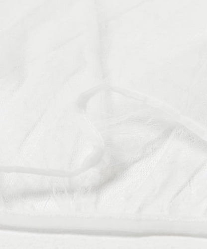 AMOMENTO SHEER LACE MOCK NECK TOP 上衣