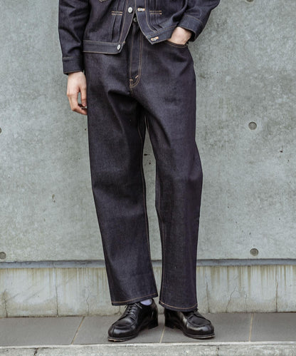 皮馬棉 寬鬆 DENIM PANTS 牛仔褲 #JAY