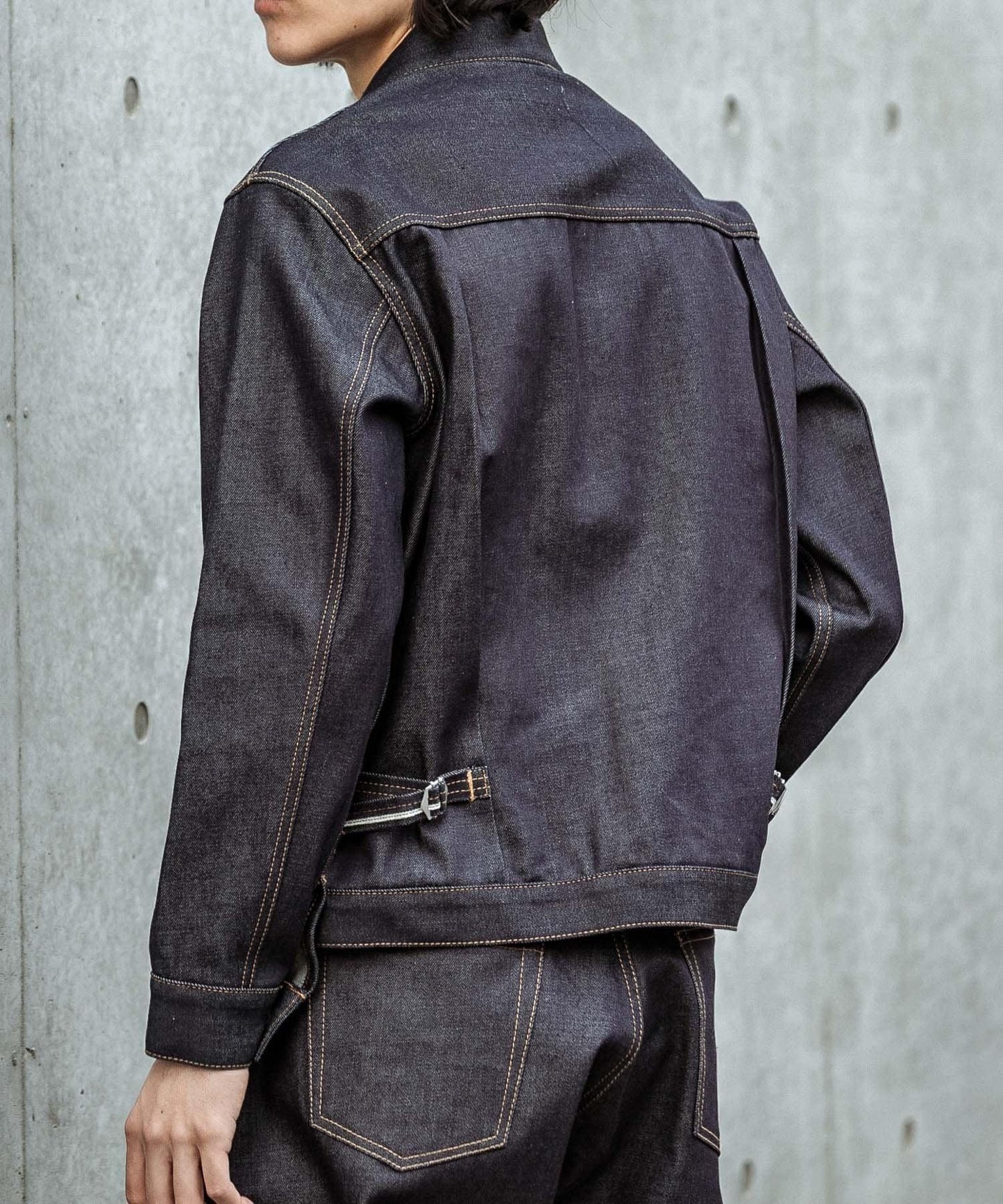 SHIOTA 皮馬棉DENIM JACKET 牛仔夾克 BEN款