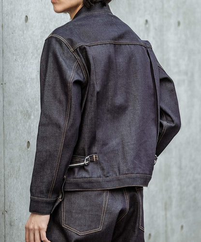 SHIOTA 皮馬棉DENIM JACKET 牛仔夾克 BEN款