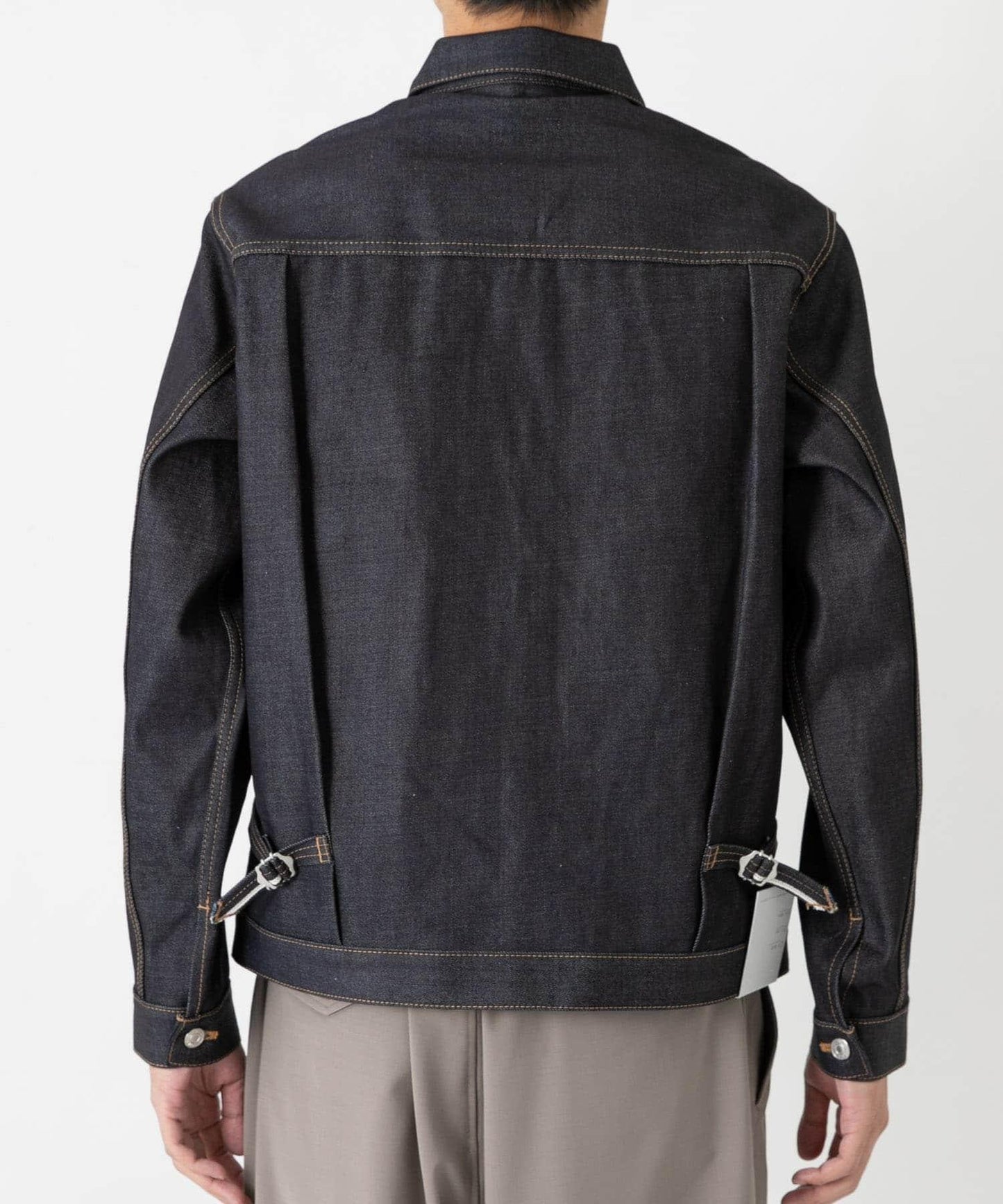 SHIOTA 皮馬棉DENIM JACKET 牛仔夾克 BEN款