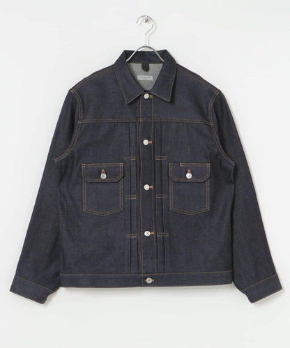 SHIOTA 皮馬棉DENIM JACKET 牛仔夾克 BEN款