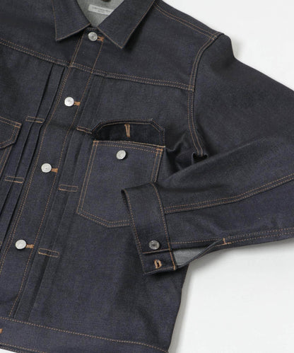 SHIOTA 皮馬棉DENIM JACKET 牛仔夾克 BEN款