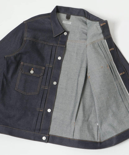 SHIOTA 皮馬棉DENIM JACKET 牛仔夾克 BEN款