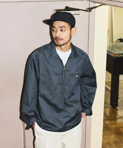 RED KAP × FREAK'S STORE 聯名 半拉鍊套頭長袖襯衫