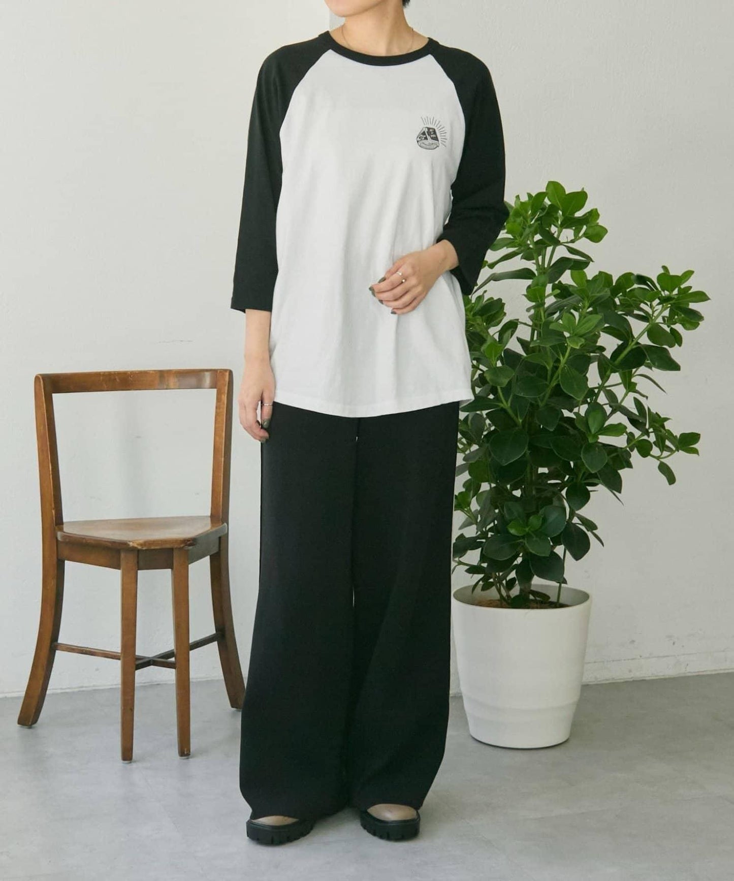 純棉 動物圖案 八分袖 Work of art Kendai×SUM1 STYLE 特別款 T恤