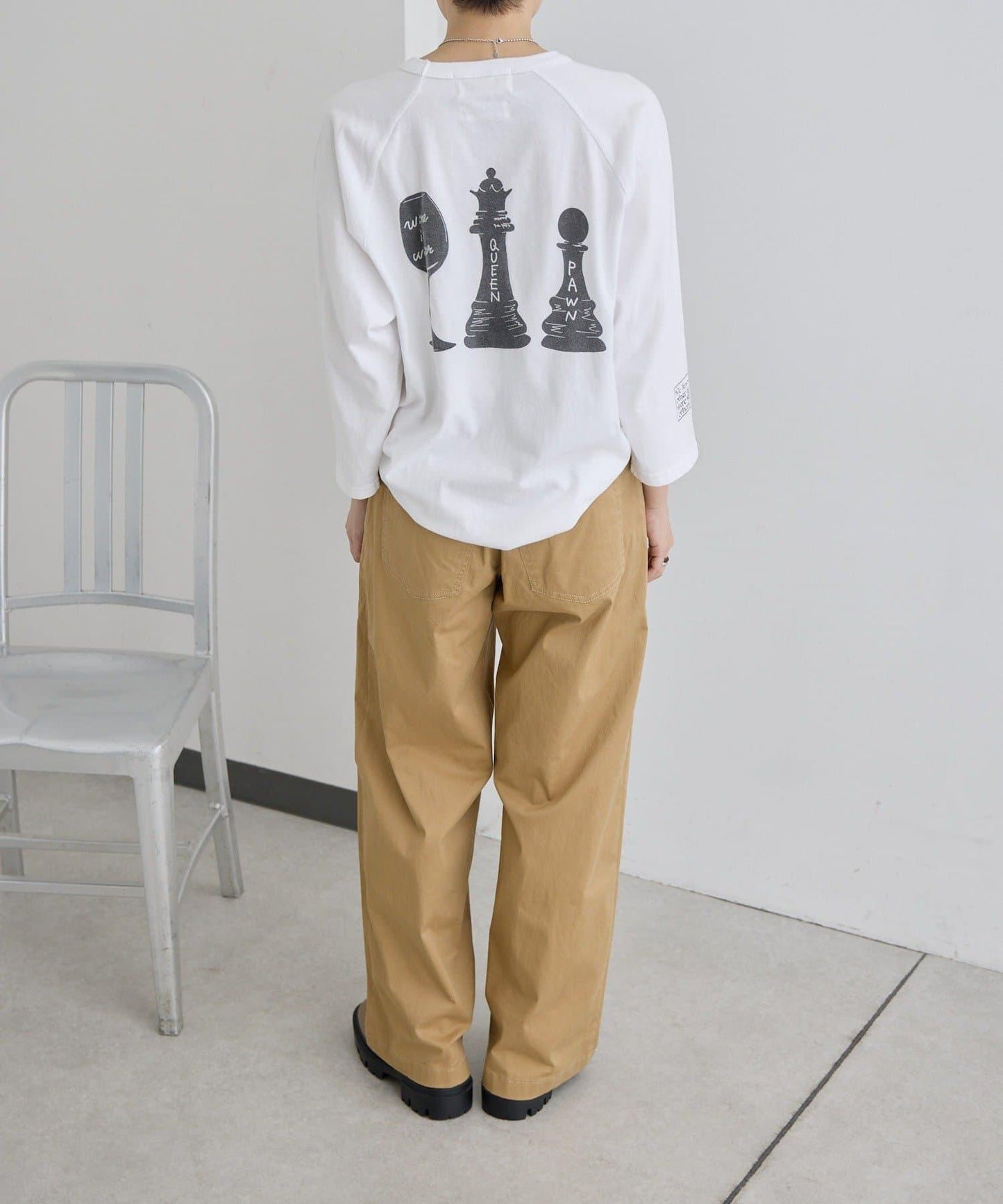 純棉 動物圖案 八分袖 Work of art Kendai×SUM1 STYLE 特別款 T恤