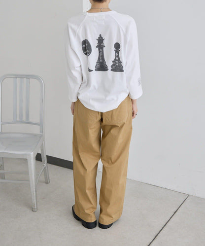 純棉 動物圖案 八分袖 Work of art Kendai×SUM1 STYLE 特別款 T恤
