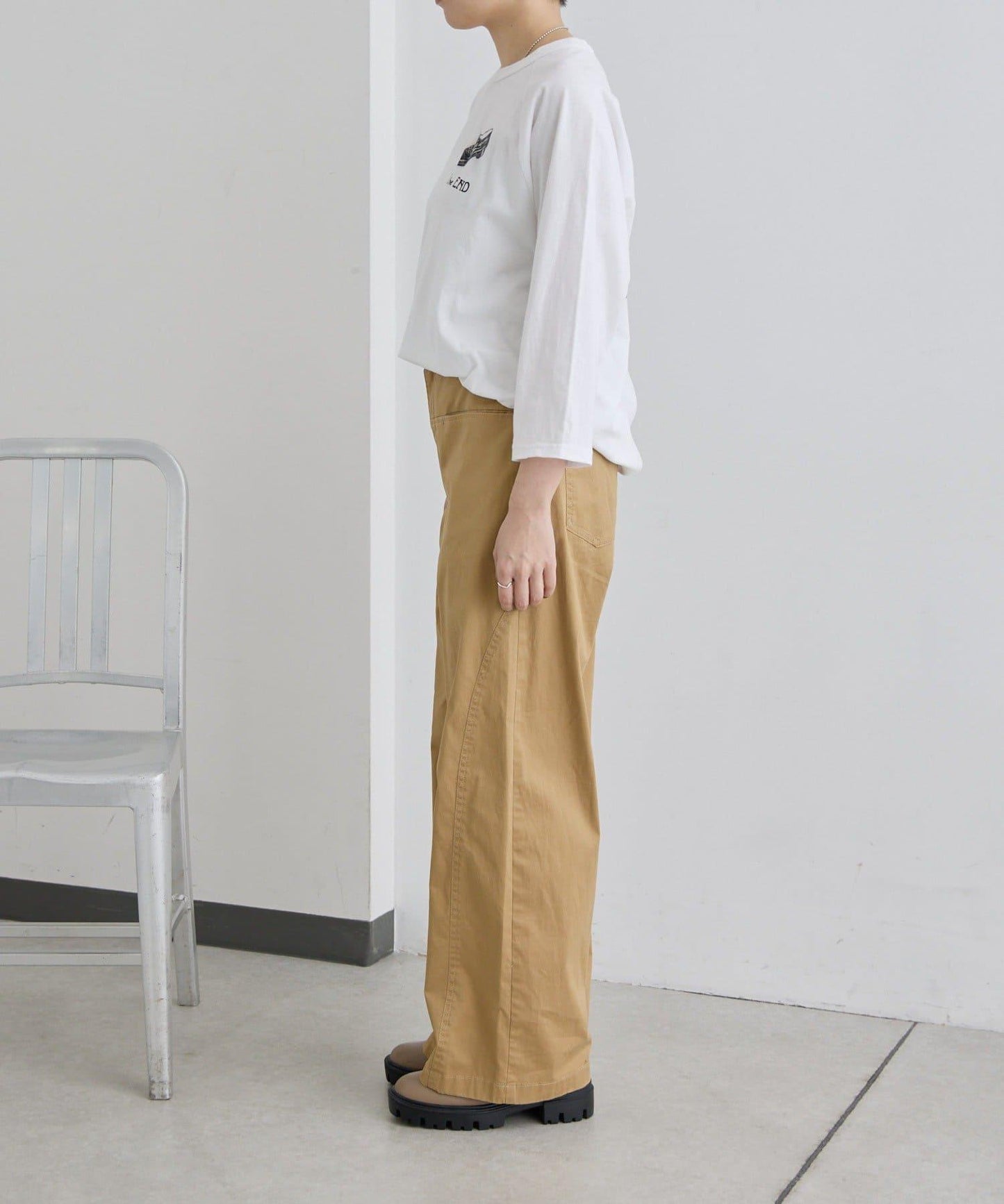純棉 動物圖案 八分袖 Work of art Kendai×SUM1 STYLE 特別款 T恤