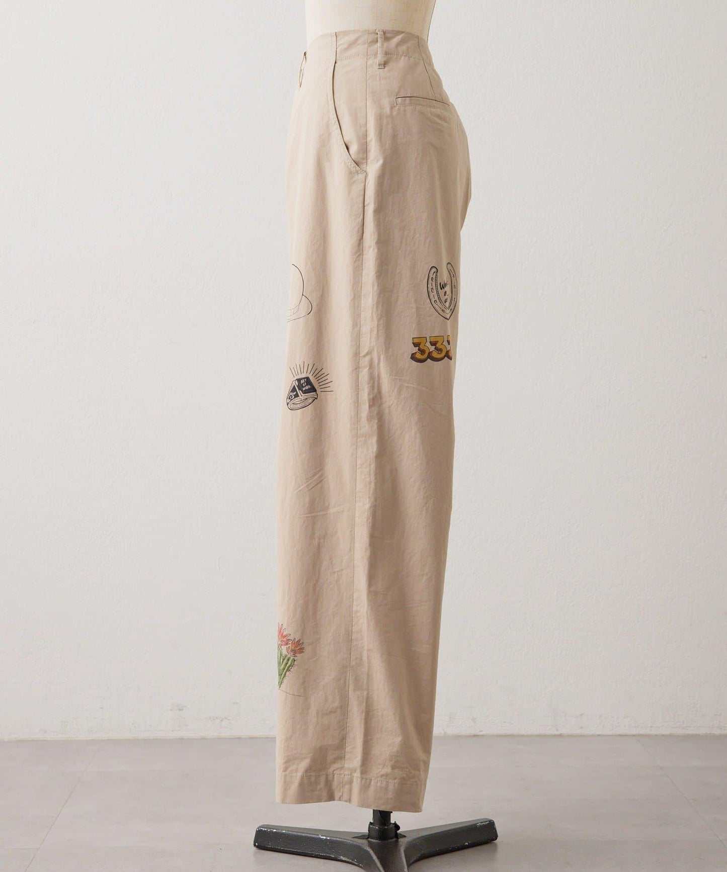 100%純棉 動物圖案 牛仔褲 Work of art Kendai×SUM1 STYLE 聯名款