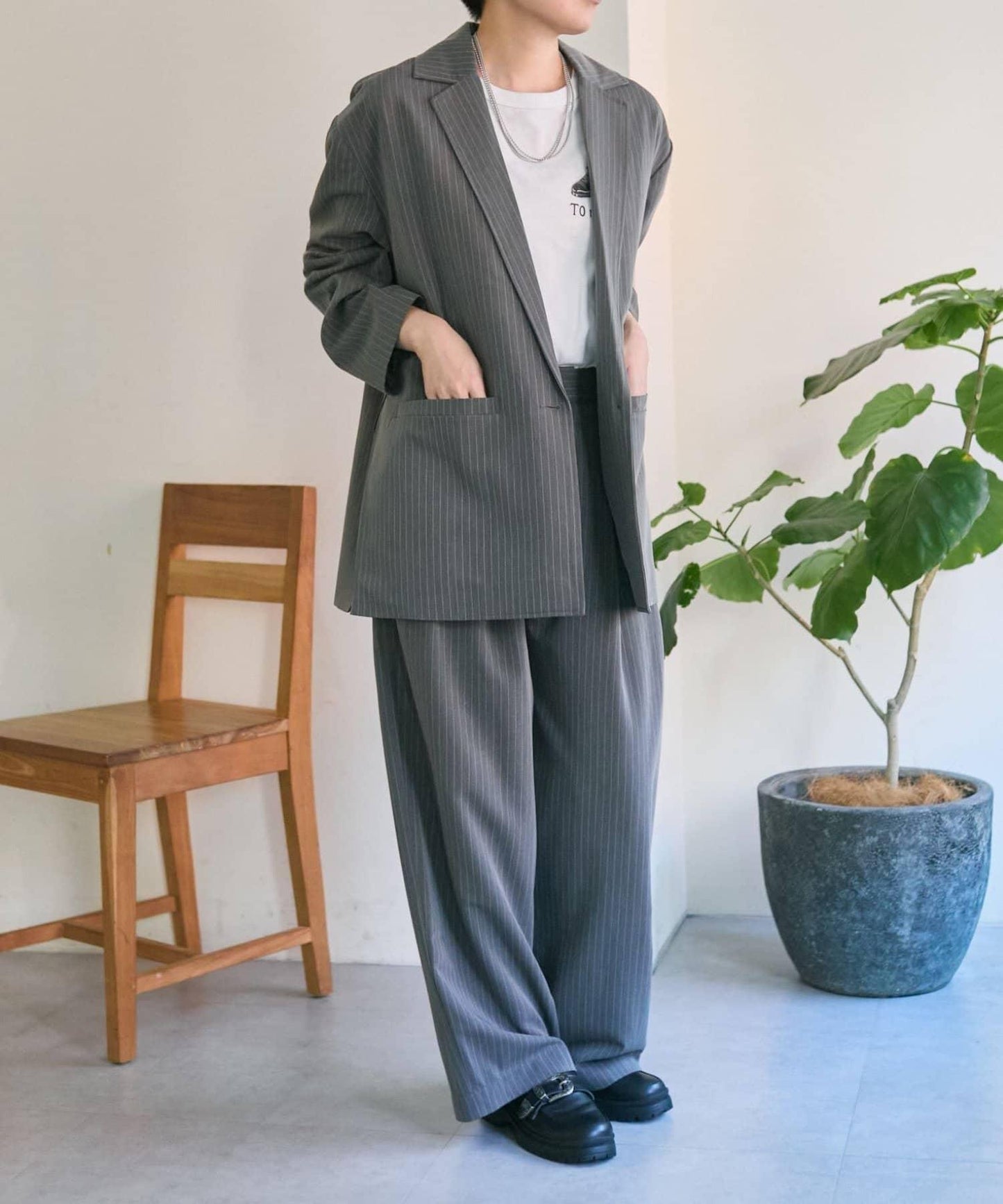純棉 動物圖案 八分袖 Work of art Kendai×SUM1 STYLE 特別款 T恤