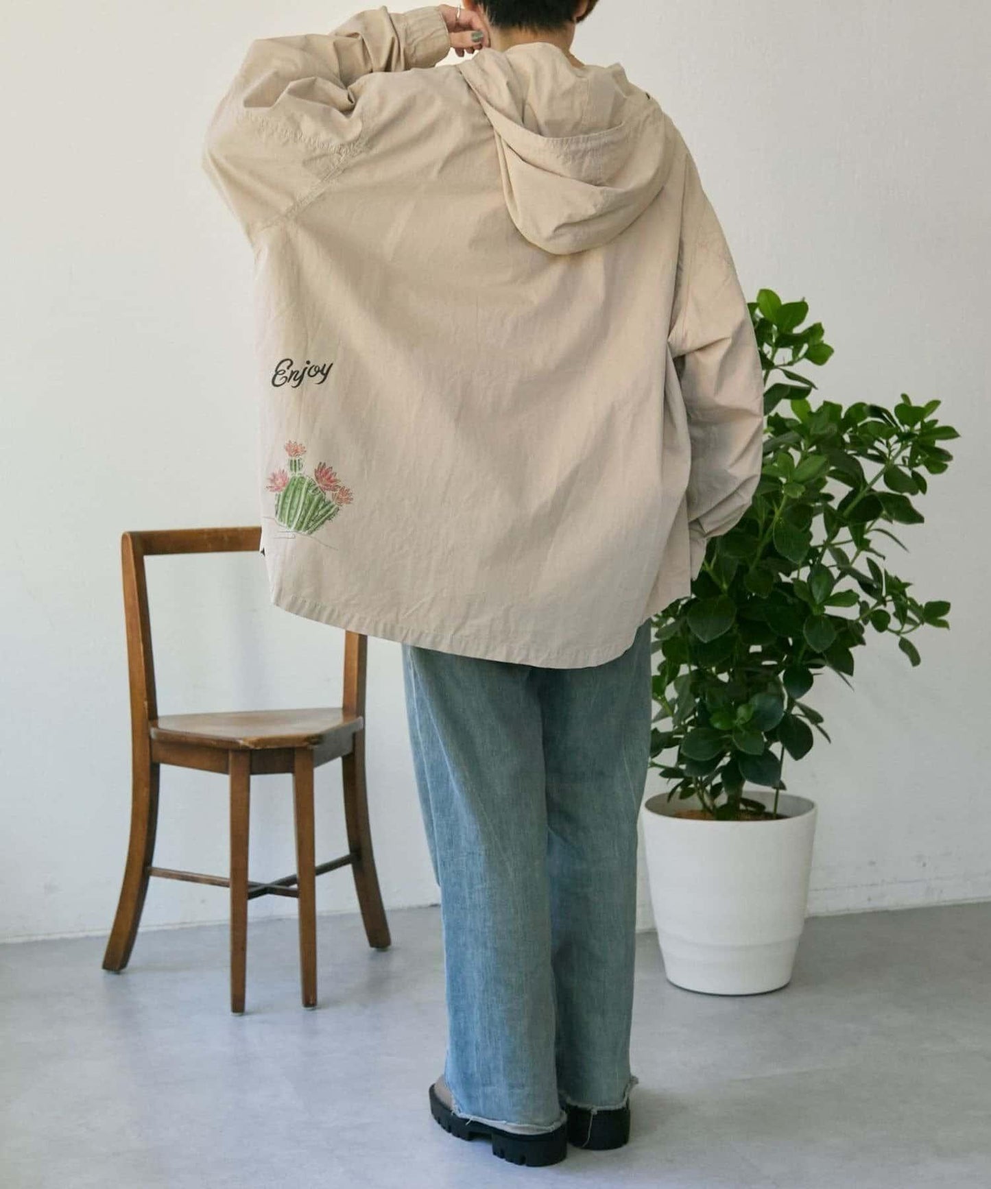 《アニマルデザイン》 Work of art Kendai×SUM1 STYLE 特別款 聯名設計 輕薄連帽外套