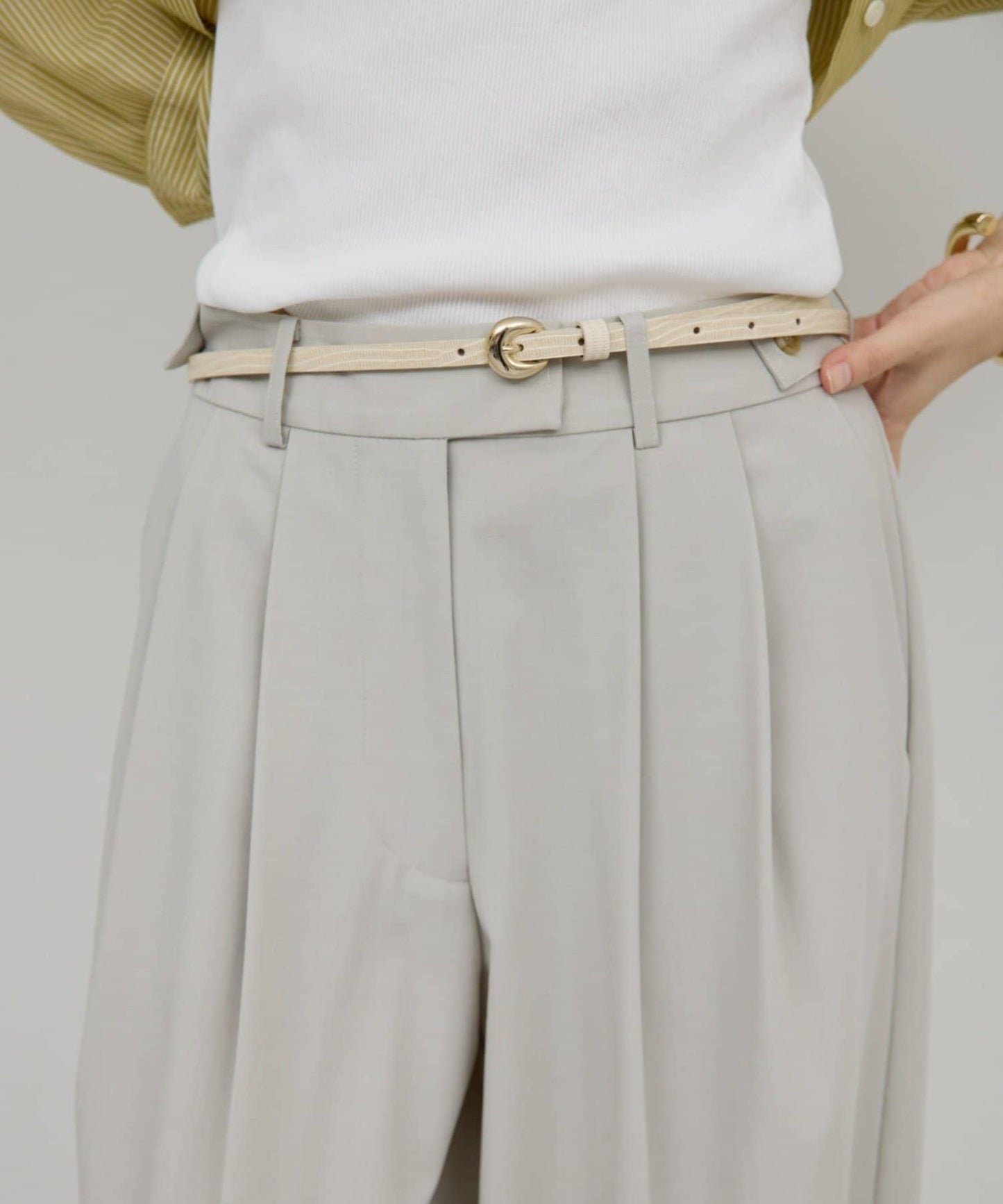 圓潤扣設計 BELT 腰帶
