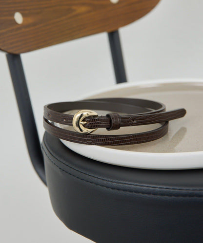 圓潤扣設計 BELT 腰帶