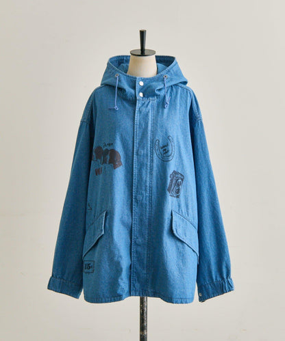 《アニマルデザイン》 Work of art Kendai×SUM1 STYLE 特別款 聯名設計 輕薄連帽外套