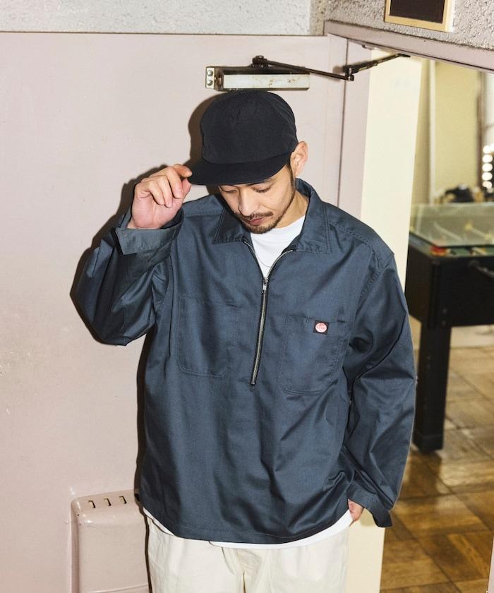 RED KAP × FREAK'S STORE 聯名 半拉鍊套頭長袖襯衫