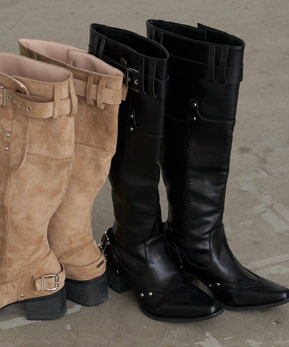 帶扣長靴