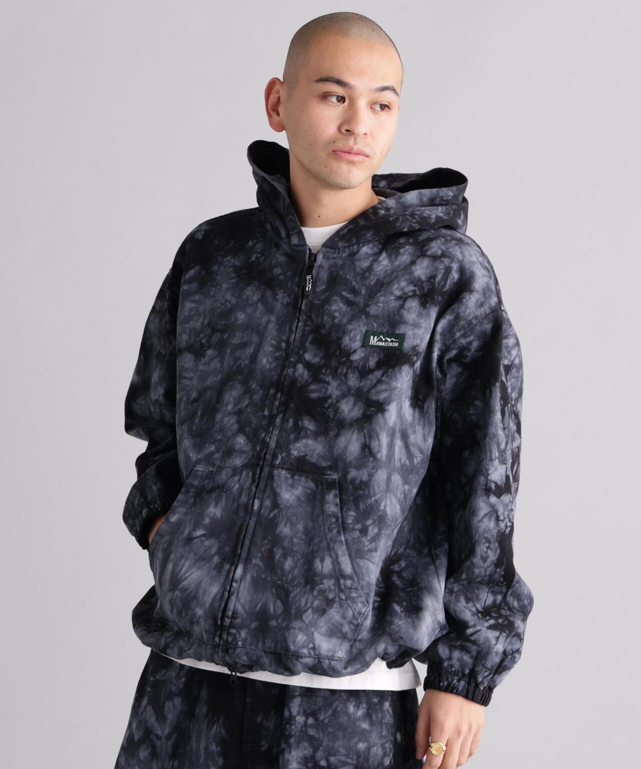 MANASTASH マナスタッシュ TIE DYE CHILLIWACK 連帽衛衣