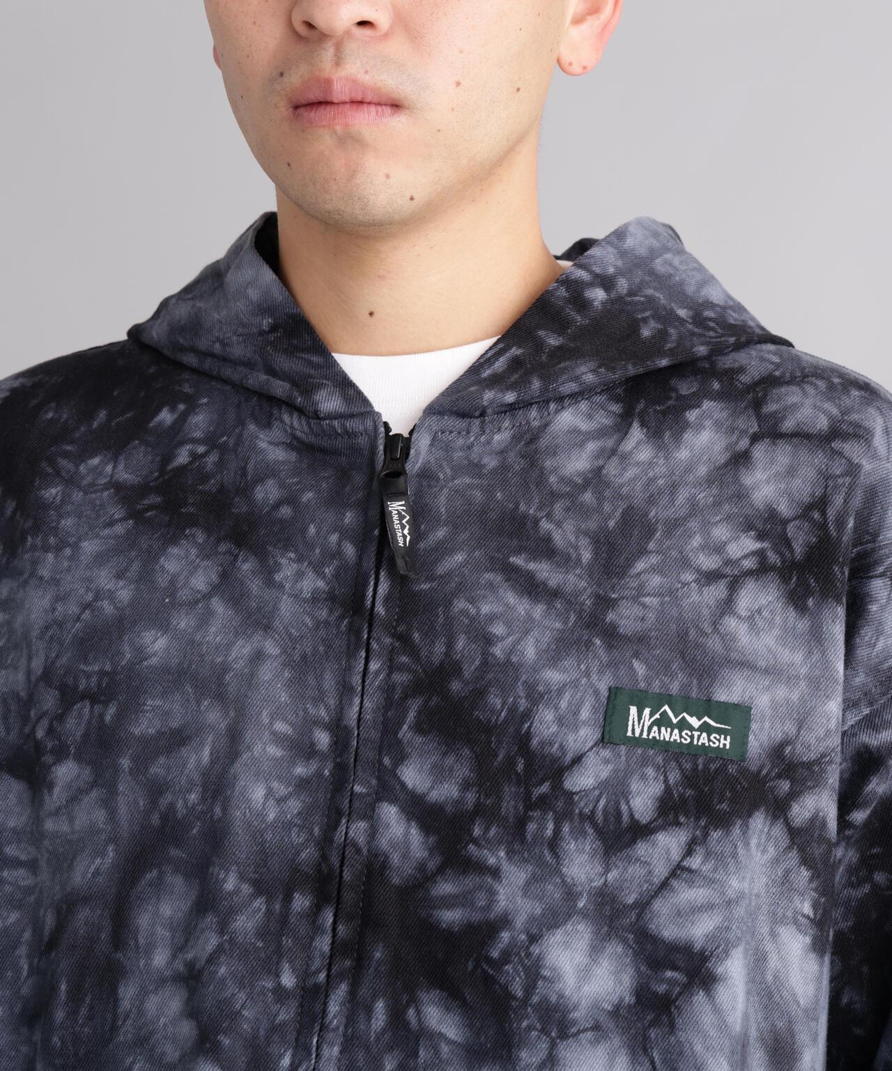 MANASTASH マナスタッシュ TIE DYE CHILLIWACK 連帽衛衣